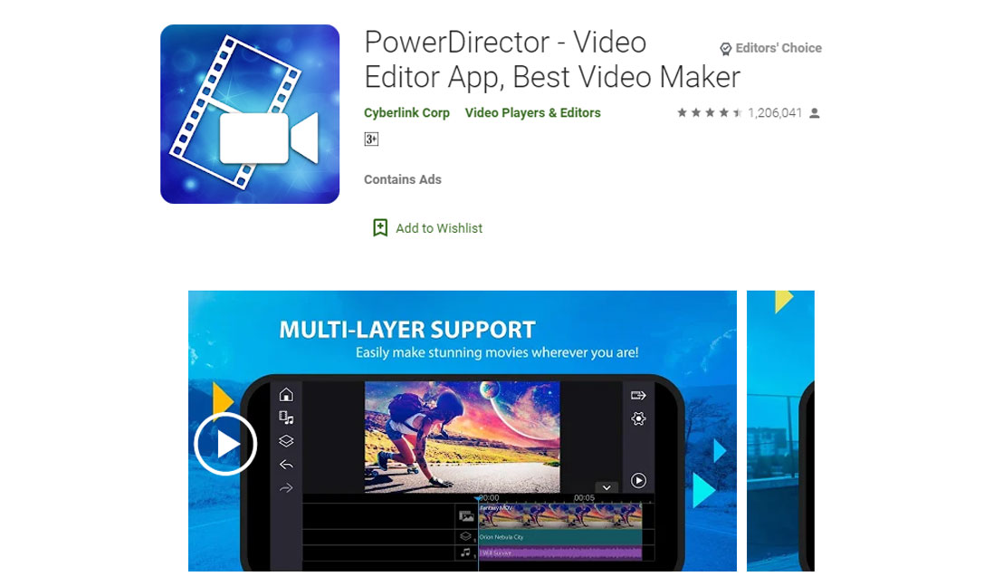 اپ ادیت فیلم - دانلود اپلیکیشن PowerDirector